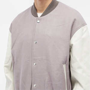 Veste polaire de sport universitaire unisexe à la mode avec logo brodé personnalisé conception OEM toile respirante hiver - Product Image 4