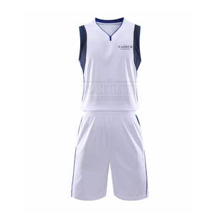 Uniforme de basket-ball sans manches, design votre propre logo, uniforme de basket-ball pour taille adulte - Product Image 1