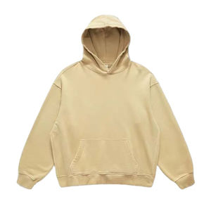 Sudadera con capucha lavada con ácido de algodón de alta calidad, jersey de estilo de diseño superior, sudaderas con capucha transpirables con bolsillo de canguro para hombre - Product Image 2