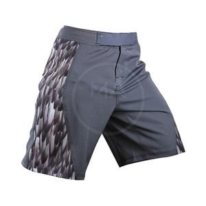 Pantalones cortos de MMA sólidos de algodón 100% de estilo callejero para hombre, ropa de entrenamiento transpirable de secado rápido para adultos - Product Image 2