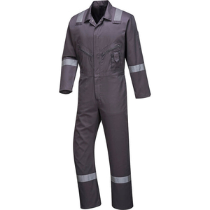 Unisex Safety Coverall Hi-Vis Cotton Overall <b>Fire</b> Retardant Work Wear Reflective Hi Vis Coveralls Engineer Wear Coverall - Product Image 5
