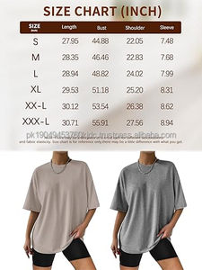 Unisex ácido lavado gota hombro Casual Camiseta 100% algodón largo Waseem Impex High Street diseño sólido patrón Jersey tela - Product Image 6