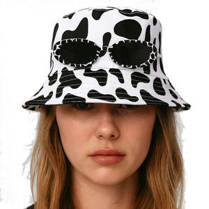 Sombrero de Pescador de Felpa Casual para Mujer SIDDIQUI HOSINEX 2024, Nuevo, Sin Costuras, Teñido, Cálido para Invierno, con Lazo, Piel Sintética, Laminado, Venta al por Mayor - Product Image 6