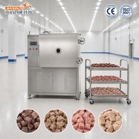 Machine de lyophilisation de viande en acier inoxydable de qualité alimentaire pour la viande, le bœuf, le mouton, le porc et la volaille