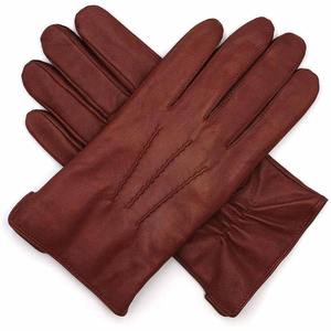 Gants de vélo vintage en cuir véritable de qualité supérieure, couleur personnalisée, taille adulte, compatibles avec les écrans tactiles, pour l'extérieur, vente en gros - Product Image 5
