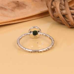 Kingman <b>Turquoise</b> Sterling Silver <b>Ring</b> Handmade Bohemian Gemstone Jewelry Artisan <b>Turquoise</b> <b>Ring</b> Unique Gift for Her - Product Image 5
