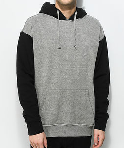 Sweat-shirts pour hommes de la meilleure qualité, deux tons, logo en relief, produit haut de gamme, fabricant de vêtements pour hommes, fabricant de sweat-shirts streetwear - Product Image 4