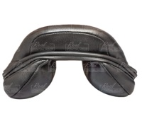 Selle d'équitation anglaise en cuir de qualité supérieure avec arceau en bois/plastique - Légère pour le saut d'obstacles et le dressage