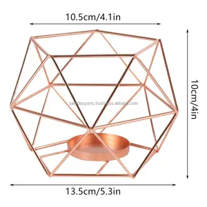 Bougeoir rond moderne pour décoration de maison élégante Lobbies Bougeoir à base de marbre de luxe fabriqué par Zahid Exports en Inde - Product Image 2