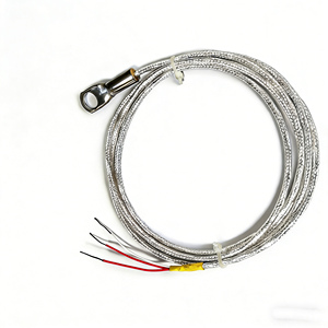 Sensor Suhu Industri Resistor Termal Platinum Tipe Terminal Presisi Tinggi PT100 Probe Tunggal Sistem 3-Kabel - Product Image 1