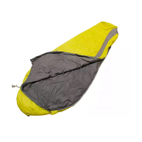 Sac de couchage momie individuel en polyester, lavable, multifonctionnel, 3 saisons, pour l'hiver, de haute qualité, personnalisable, vente en gros