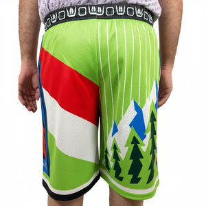 Pantalones Cortos Deportivos de Malla Personalizados de Alta Calidad OEM, Pantalones Cortos de Malla Unisex de Poliéster para Gimnasio, Pantalones Cortos de Malla de Verano con Costura Interior de 7 Pulgadas para Hombre - Product Image 2