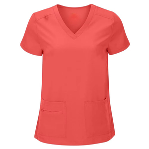 New Arrival Female Nurse Scrubs V-Neck Medical Scrub <b>Sets</b> in Woven Fabric Hospital Uniforms for <b>Doctors</b> - Product Image 5