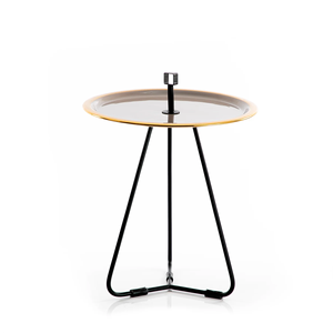 Soporte de servidor de pastel con acabado de níquel, accesorios de vajilla, soporte de servidor, diseño en relieve, soporte de pastel, Hotel doméstico de alta calidad - Product Image 6