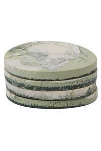 Ensemble de dessous-de-verre en marbre naturel |   Sous-verres en pierre faits à la main pour la maison et l'hôtellerie - Product Image 6