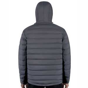 Manteaux d'hiver chauds à bulles rembourrés pour hommes imprimés sur mesure Veste bouffante pour homme - Product Image 2