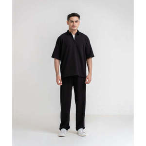 Pantalon fuselé gaufré pour homme - Product Image 3