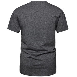 Prix de gros t-shirt personnalisé couleur ciel respirant logo personnalisé impression mens tee shirt vente chaude t-shirts personnalisés - Product Image 4