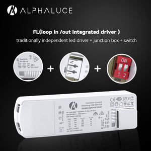 إمداد إضاءة بشريطية LED رفيعة بجهد 12 فولت/24 فولت ، محول ، محول ، حاصل على شهادة ETL/RoHS ، تيار مستمر واحد لزينة عيد الميلاد - Product Image 3