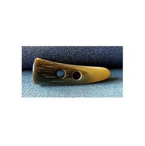Eco Friendly Product Durable Buffalo Horn <b>Toggle</b> <b>Button</b> 2-Holes Apparel Accessories Natural Horn <b>Toggles</b> <b>Button</b> High Selling - Product Image 3