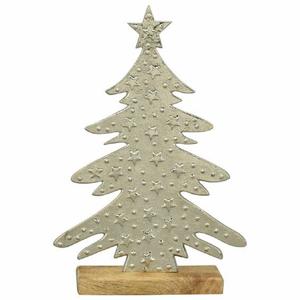 Bougeoir T-Light en bois d'acacia et métal de haute qualité pour décorations de jardin à manger de mariage - Product Image 5