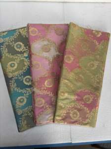 Tissu en polyester brocart ethnique anti-boulochage, jacquard de luxe tissé damassé pour vêtements, ameublement et décoration, personnalisable, vente en gros pour filles - Product Image 4