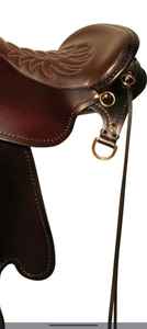 Le dernier arbre en bois de selle de cheval occidental portatif d'équitation avec le matériel en cuir pour des cavaliers - Product Image 4