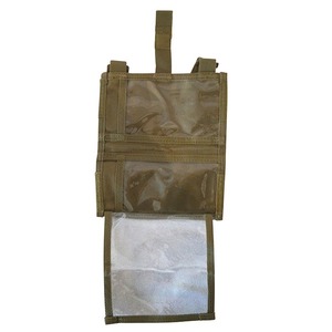 Étui tactique pour poignet - Coyote, compartiment extérieur zippé, étui de rangement, étui de protection, étui rembourré, camouflage personnalisé - Product Image 4