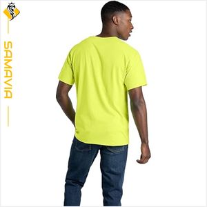 Men's T-<b>shirts</b> 100% Cotton Men's T-<b>Shirts</b> Custom Logo Plain Short Sleeve Tee OEM Ready to Ship Casual Round Neck Bulk Wholesale - Product Image 4