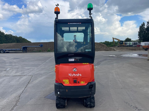 Mini-excavatrice sur chenilles Kubota KX018-4 à prix avantageux, machine de construction compacte pour travaux agricoles et de chantier - Product Image 3
