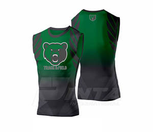 Uniformes de Atletismo de Color Sólido de Alta Calidad, Uniforme de Atletismo de Marca Privada, Uniforme de Atletismo de la Mejor Calidad - Product Image 3