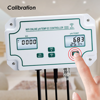 Compteur de température numérique PH EC avec moniteur en ligne Tuya App Monitoring and Dosing Tester Controller Pool Fishpond