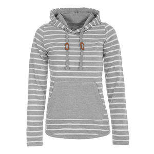 Hoodies For Women Color Block Casual Lightweight Quarter Zip Pullover Long Sleeve <b>Striped</b> Sweatshirts With Pockets - Product Image 6