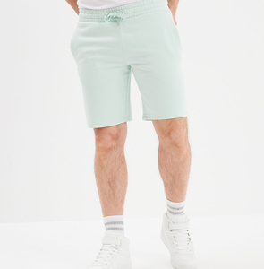 Pantalones Cortos Casuales de Mezcla de Algodón y Poliéster de Punto de Lona para Hombre, Silueta Entallada, Cómodos, Elásticos, Transpirables, Fáciles de Cuidar, Cálidos para el Día a Día - Product Image 2