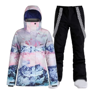 Traje de Esquí Personalizado de Una Pieza para Mujer, para Invierno, para Esquiar, Hacer Snowboard y Conducir Motos de Nieve - Product Image 1