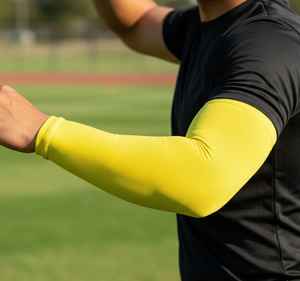 Manches de compression pour bras en spandex/polyester respirantes et écologiques pour femmes, taille plus, séchage rapide, ensemble de cyclisme en plein air, personnalisé - Product Image 1