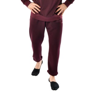 Pantalones deportivos acogedores para hombre, cintura alta con bolsillos, pantalones ligeros para hombre, 100% de poliéster, tejido de peso medio, ajuste de gran tamaño - Product Image 1