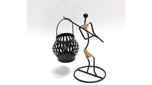 เชิงเทียนเหล็กแบบพรีเมี่ยม, เชิงเทียนโลหะอุปกรณ์สำหรับโต๊ะอาหารอุปกรณ์เสริมสำหรับตกแต่งเทศกาล - Product Image 4