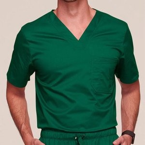 Uniforme Médico de Verano Unisex de Manga Corta, Transpirable, con Logotipo Personalizado, para Doctores y Enfermeras - Product Image 4