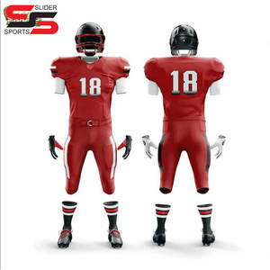 Concevez votre propre uniforme de football américain Nouveau design Maillot de football américain Service OEM Vêtements de sport de football américain pour hommes - Product Image 6