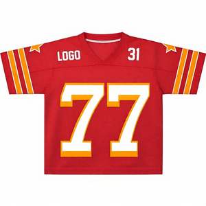 Camiseta de fútbol americano de entrenamiento personalizada hecha en fábrica, venta al por mayor, ropa de equipo deportivo, camiseta de fútbol americano de talla adulta, servicio OEM - Product Image 1