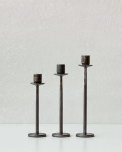 Set 3 Elegant Metal Candle Holders <b>for</b> Wedding Parties Home Hot Arrival Event Lighting <b>Stand</b> Decorative Glass Candle Jars - Product Image 1