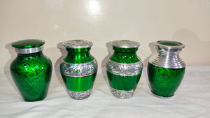 โกศเผาศพอลูมิเนียมโลหะ100% โลโก้ตามสั่งยอมรับได้ - Product Image 2