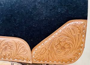 Tapis de selle profilé en feutre de laine occidentale de haute qualité conçu sur mesure Offre Spéciale l'équitation pour l'équitation - Product Image 2