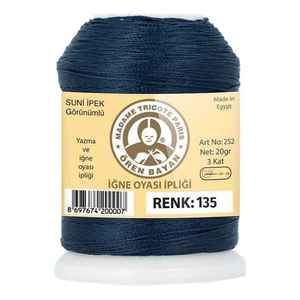 Ören 20g Suni İpek Thread Rollo de 135 metros - Product Image 1