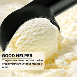 ที่ตักน้ำแข็งอะลูมิเนียมกันลื่นอย่างดี คุณภาพสูง เป็นมิตรกับสิ่งแวดล้อม สำหรับทำไอศกรีม ตักผลไม้ - Product Image 2