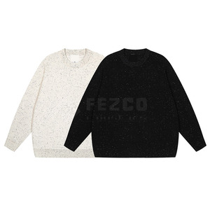 Sweat-shirt 100% coton de haute qualité pour hommes avec strass Style de base Service OEM pour la saison hivernale - Product Image 1