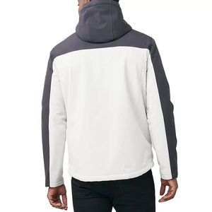 100% Polyester Material Made Men Softshell Jacket Conception unique Prix le plus bas Veste d'extérieur pour hommes - Product Image 4