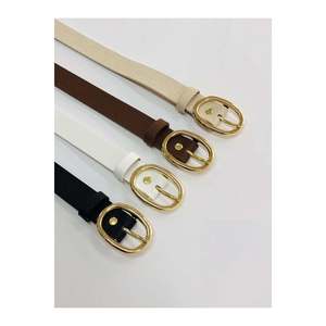 Offre spéciale 4 pièces : ceinture ovale pour femme, ceinture pour veste, ceinture pour robe, ceinture pour chemise - Colorée - Product Image 6