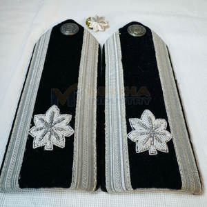 Épaulettes classiques tressées pour vestes et usage cérémoniel, épaulettes durables pour costumes et décorations vestimentaires - Product Image 2